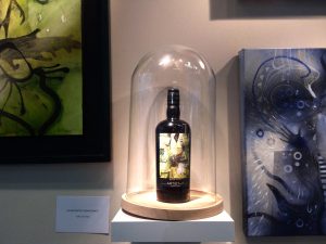 la maison du whisky Paris étiquette d'artiste