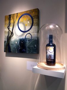la maison du whisky Paris étiquette d'artiste
