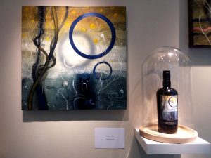 la maison du whisky Paris étiquette d'artiste