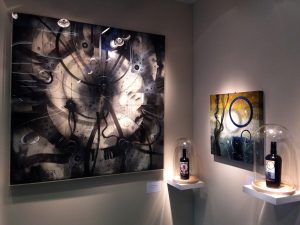 la maison du whisky Paris étiquette d'artiste