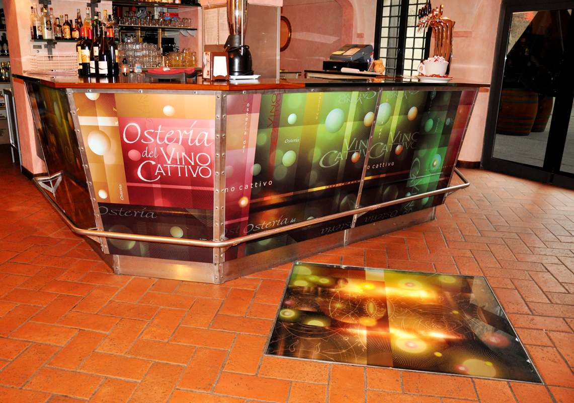 Banco Bar - Plexiglass Genova arte design Parigi Lifeforms